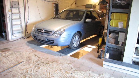 Utilisation en fosse "classique"